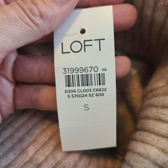 LOFT NWT ombre sweater size S - Picture 6 of 7